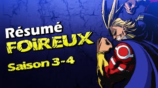 Résumé Foireux - My Hero Academia | Saison 3-4 {PARODIE}