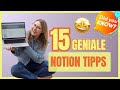 15 geniale Notion Tipps und Tricks 💡🚀