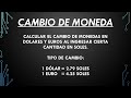 #09 FUNDAMENTOS DE PROGRAMACION - CAMBIO DE MONEDA