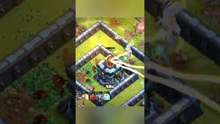 Royal champion sacrifice herself for thownhall #clashing #clashroyale #clashofclans