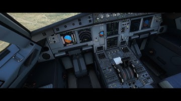 MSFS SU6 | FlyByWire A32NX | KABQ RNAV Z Rwy 26 Albuquerque Landing