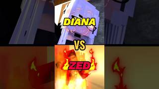 #minecraft #minecraftanimation #shorts #trending Zed VS Diana skill comparison. (Pro Life)