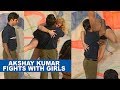 Akshay Kumar's Flashback on his BIRTHDAY! Fighting with Girls from SETS of 'International Khiladi'
