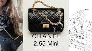 CHANEL 2.55 Mini - is this the only CHANEL bag you need..? unboxing, review and 24p shopping.