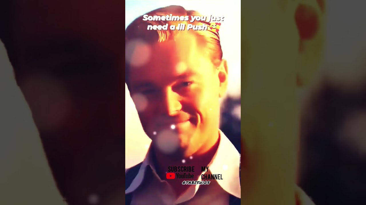 SOMETIMES YOU JUST NEED A LIL PUSH | 