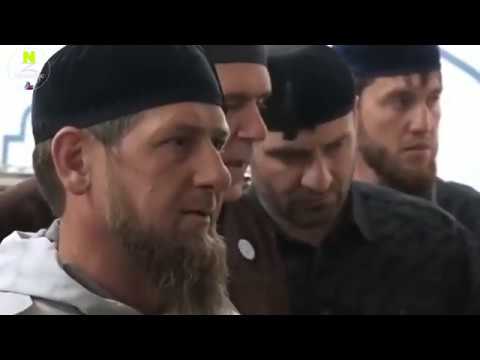 Ramzan Kadyrov inside Rowza Shareef Madina