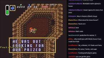 Twitch Stream: A Link to the Past + Super Metroid Randomizer (Attempt 2, Part 1)
