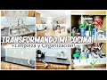 TRANSFORMANDO MI COCINA LIMPIEZA+ORGANIZACION+DECORACION  LIMPIA CONMIGO COMMOMMY DECOR Marcel Lopez