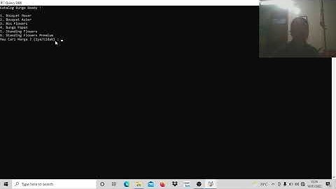 UAS Pemrograman Terstruktur | Program Kasir Toko Bunga dengan C++