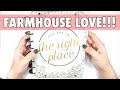 NEW RELEASE FARMHOUSE CLASSIC DASHBOARD HAPPY PLANNER FLIP THROUGH + HOW I'M USING IT