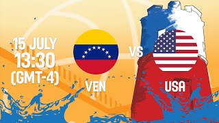 Venezuela v United States - Full Game - Group A