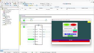 PLC Programming Sample |Motor Control Running Program