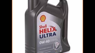 Моторное масло Shell Helix Ultra 0W40, 4 л, синтетическое