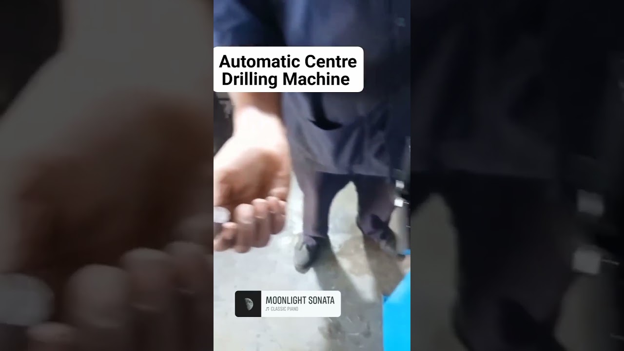 Automatic Centre Drilling Machine