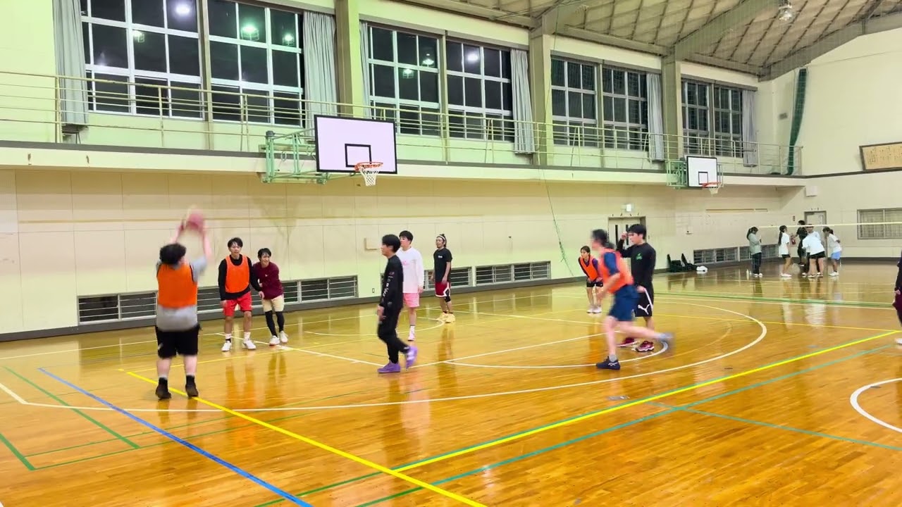 【糸島バスケ 4K】サークル活動の雰囲気例🏀alks