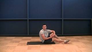 Single leg V ups