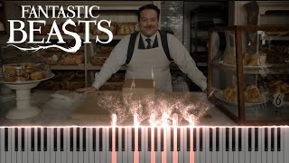 Fantastic Beasts - Jacob's Bakery (Piano Tutorial + Sheet Music)