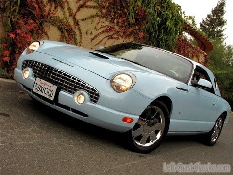2003 Ford Thunderbird for Sale in Rare Robin's Egg Blue - YouTube