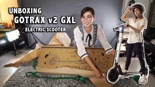 MY FIRST E-SCOOTER!! (GOTRAX UNBOXING & TEST DRIVE)