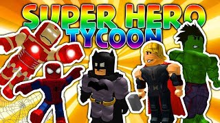 Super Hero Tycoon (Roblox/с Таней) - НАРКОМАНСКИЙ, ПРИКОЛЬНЫЙ ТАЙКОН!