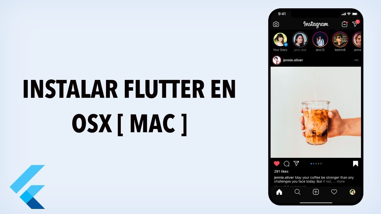 Instalar Flutter en OSX ( 👉 MAC ) - Instalación en la MAC - YouTube