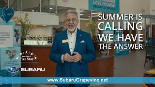Summer Savings Starts at Five Star Subaru of Grapevine!