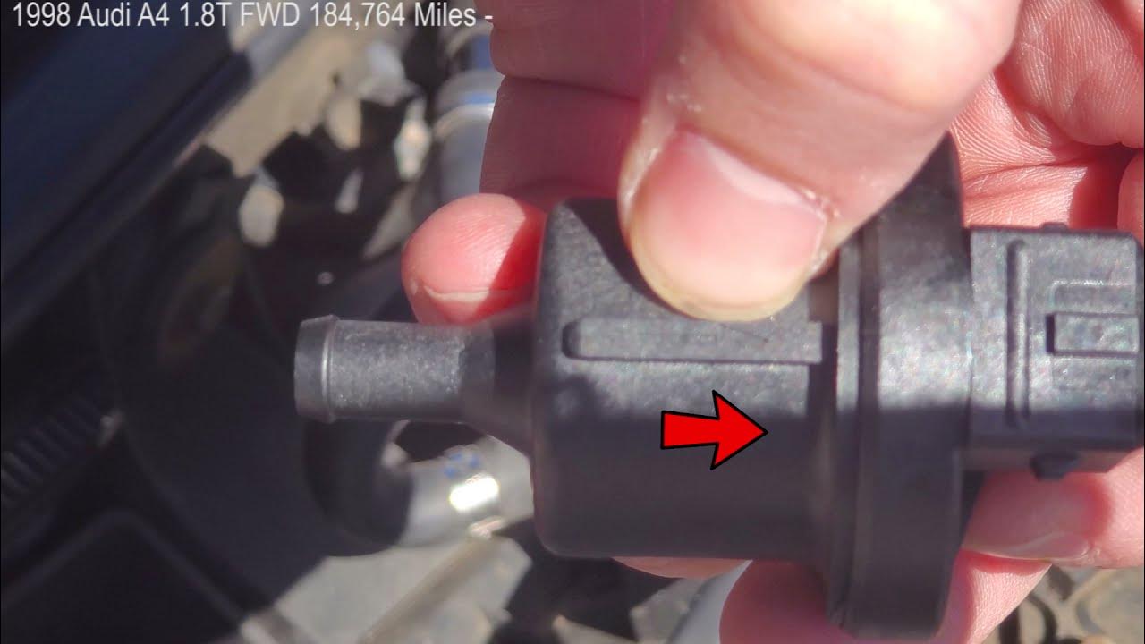 Audi A4 P0441 Incorrect Purge Flow 1998, 1999, 2000, 2001 YouTube