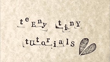 Teeny Tiny Tutorials, increases: yarn-overs at the beginning of the row