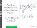 Multiplying Negative Numbers and Expressions