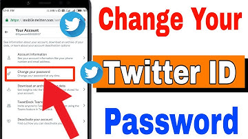 Twitter Account ke password kaise change kare|| How To Change Your Twitter Password #Change password