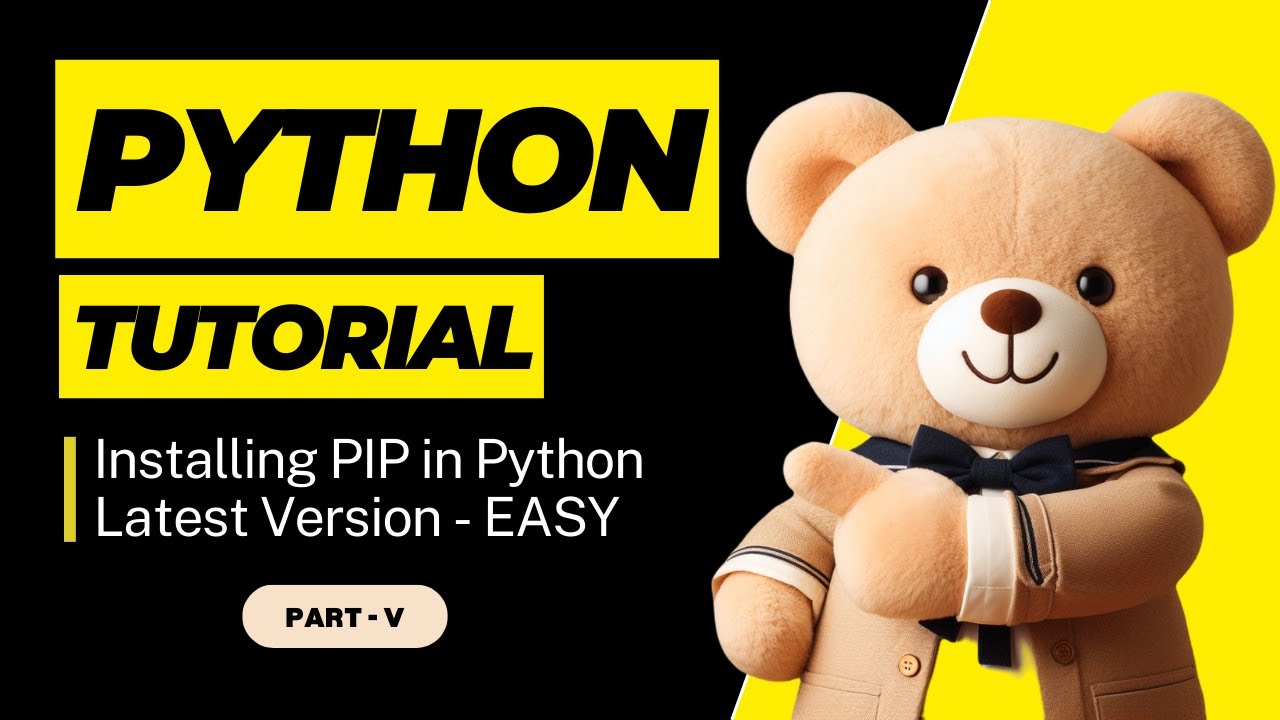 How to Install PIP in Python 3.12.2 (2024) - EASY Method - YouTube