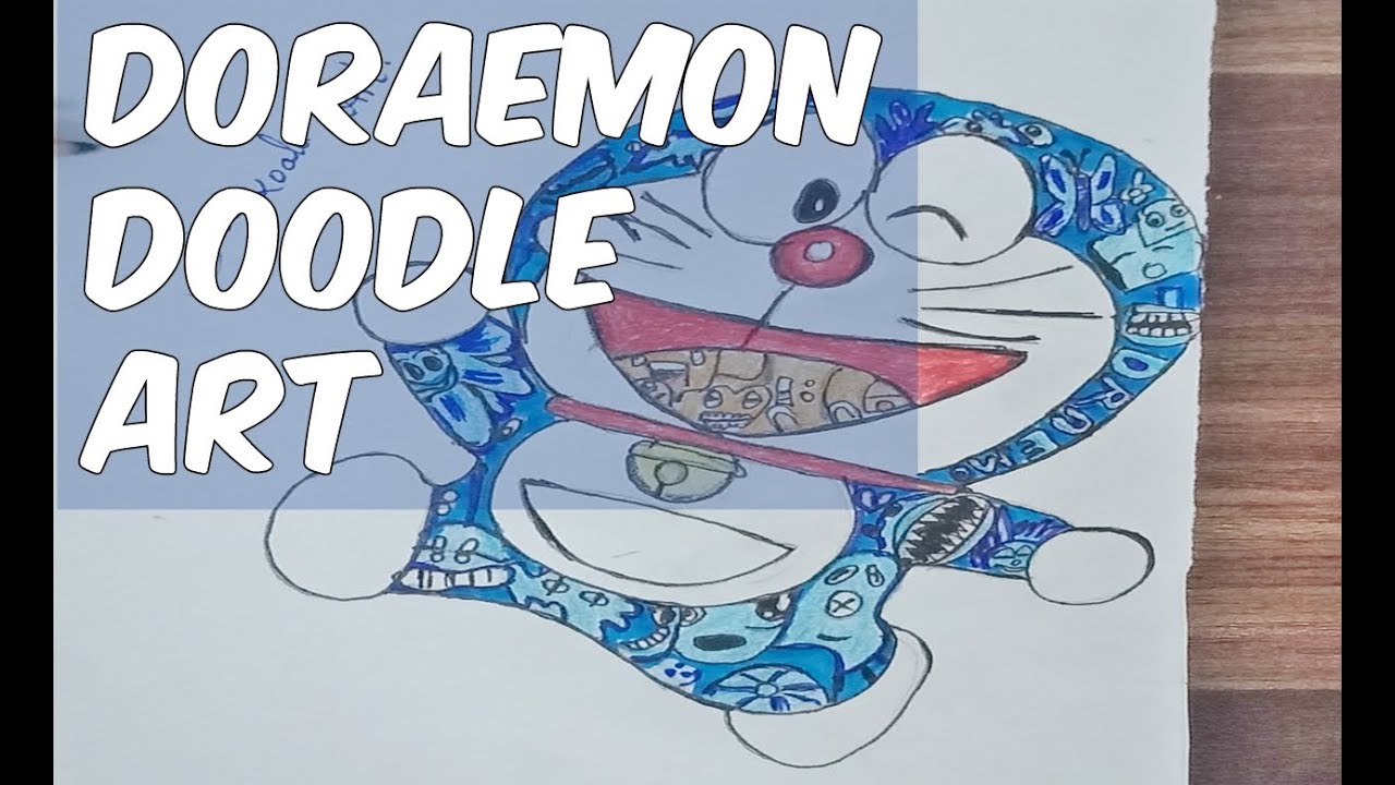  Doraemon  Doodle  Art Timelapse Drawing YouTube