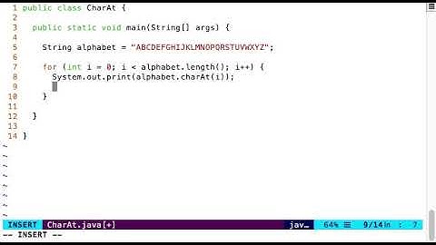 Java | CharAt | ASCII Representation