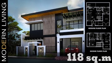 SKETCHUP Modeling | Making of a 2-Storey Residential