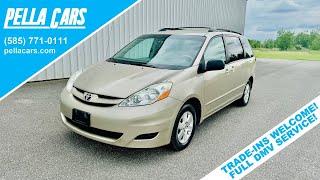 2006 Toyota Sienna LE Extra Clean Walk Around Test Drive Retro Review