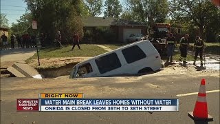 Main break leaves home without water