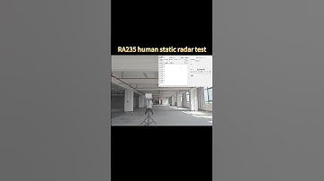 Detect human presence radar sensor test #radardetector #radarsensor #humandetection