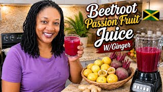 Beetroot And Passion Fruit Juice W/Ginger || Healthy Benefits Included