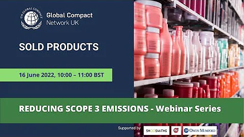 Reducing Scope 3 Emissions: Sold Products