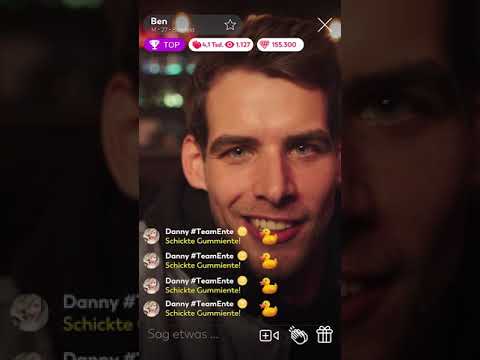 Online-Werbeclip für Lovoo Livestream (Enten)