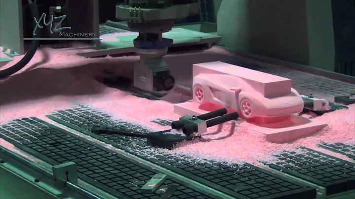 4 AXIS Simultaneous CNC Router for 2D and 3D/C Axis with Aggregate head/ Fräsmaschinen