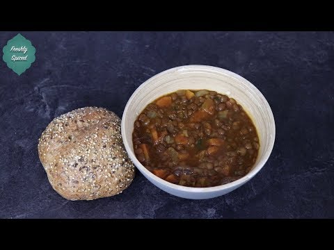 Amazing Spiced Carrot and Lentil Soup Recipe! So Simple! Protein Packed!