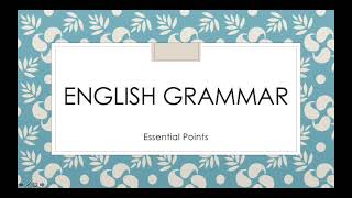 Basics of English Grammar 1   SD 480p