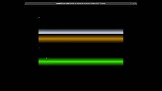 16-bit x86 Assembly - VGA Text Mode Copper Bars & Scroller