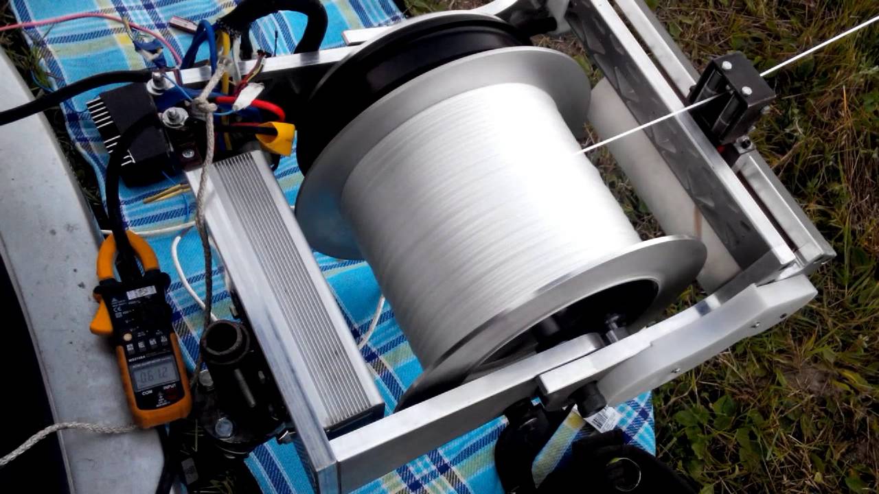 Self Electric Paragliding Winch 2 YouTube
