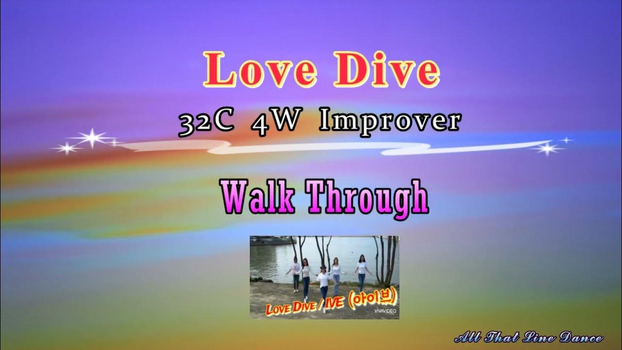 Love Dive Line Dance (by Eun Mi Lim) Walk Through YouTube