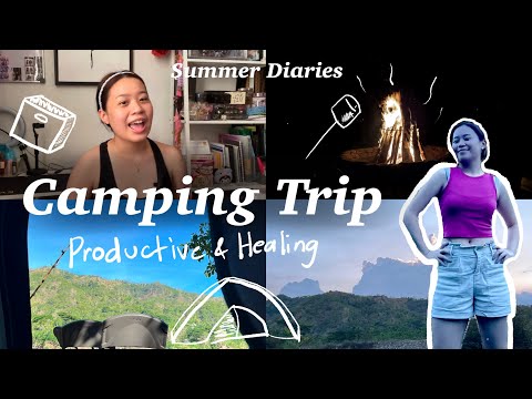 It’s summer! ☀️⛺️Organizing, camping trip, and eating out