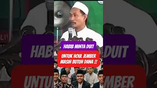 Habib asking for money for a memorial event