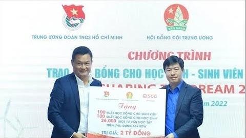 PHÁT SÓNG VTC6 | Trao học bổng cho Học sinh, Sinh viên có hoàn cảnh khó khăn