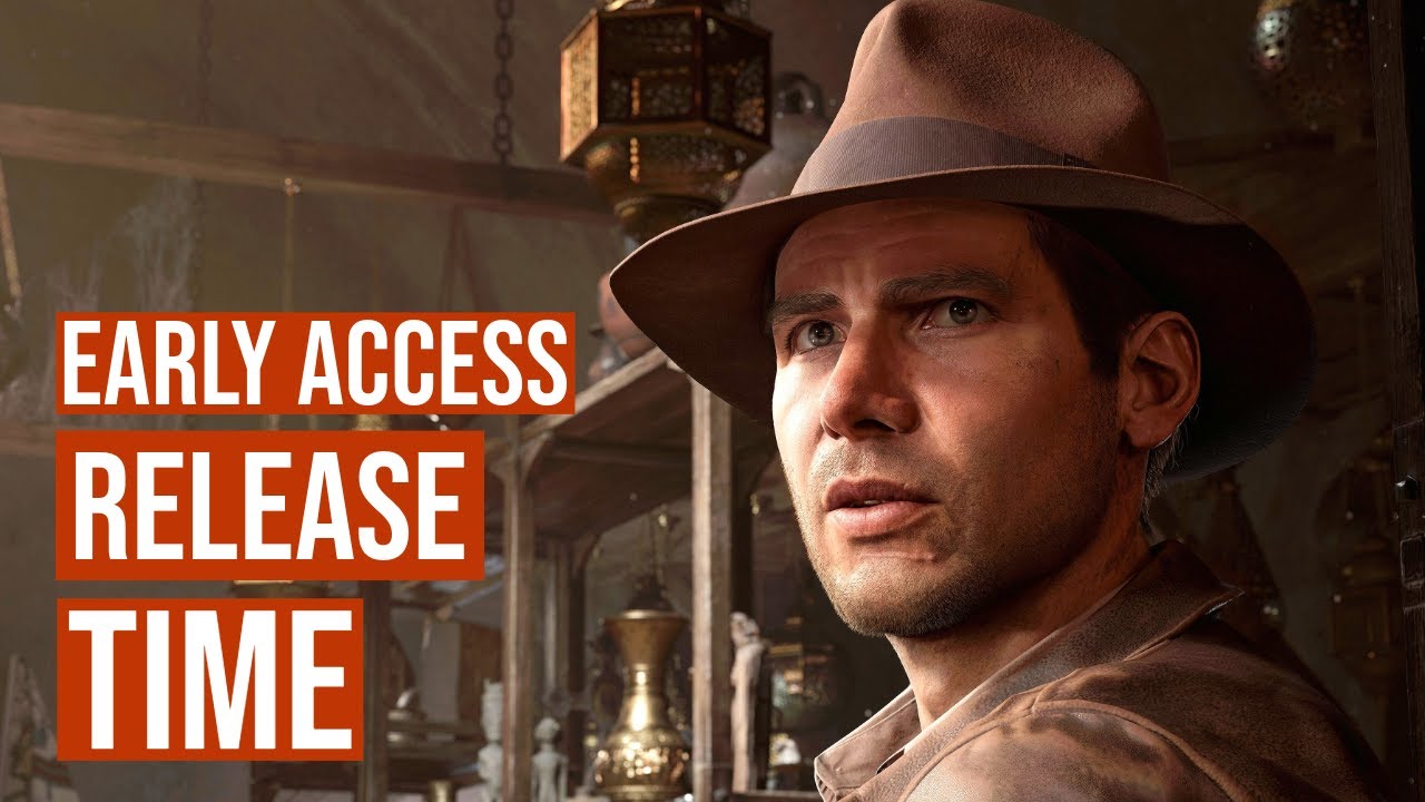 Indiana Jones and the Great Circle Premium Early Access Release Times in Different Time Zones